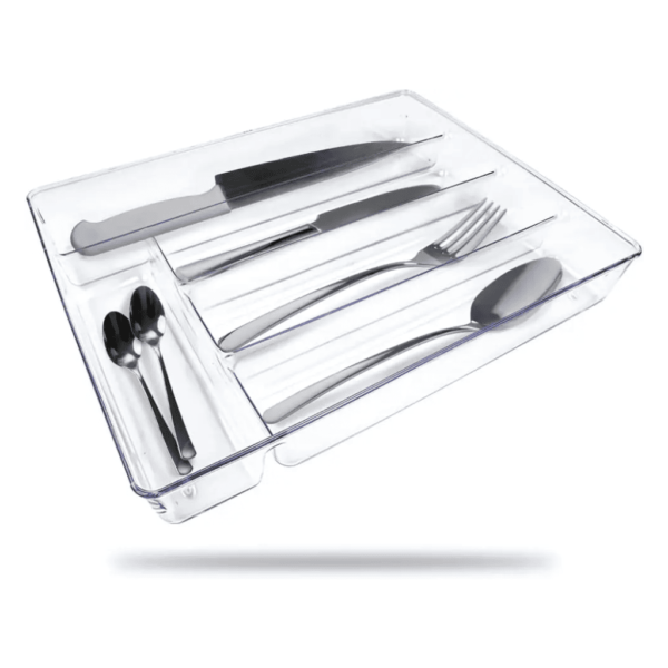 Porta Talheres Para Gaveta em Acrílico 34cm - Image 2